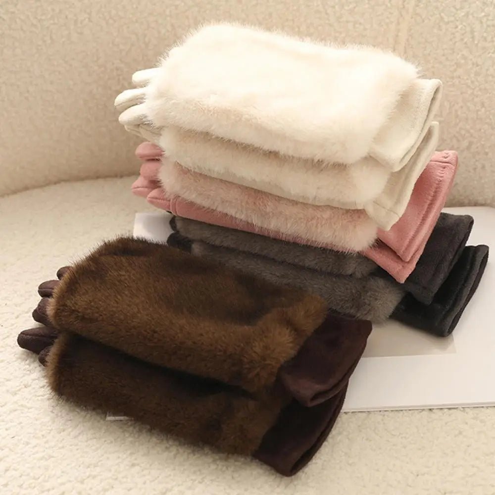 THERMÉA Suede Winter Gloves