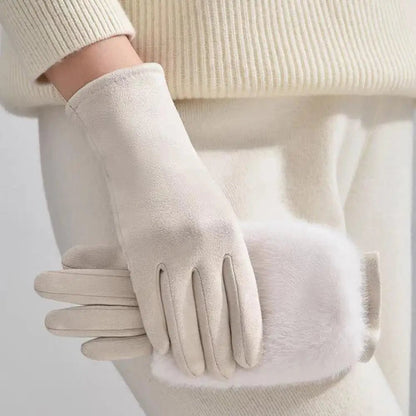 THERMÉA Suede Winter Gloves