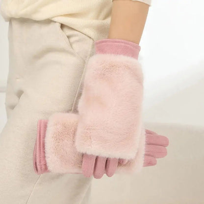 THERMÉA Suede Winter Gloves