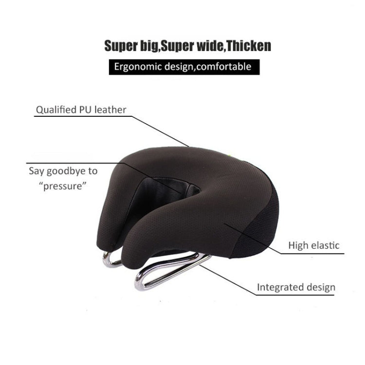 Ergonomic Mountain Bike Saddle, Pressure-Relief Padding
