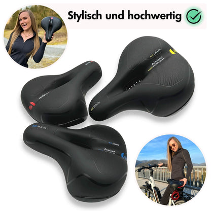 Memory Foam Bike Seat, Pressure-Relieving