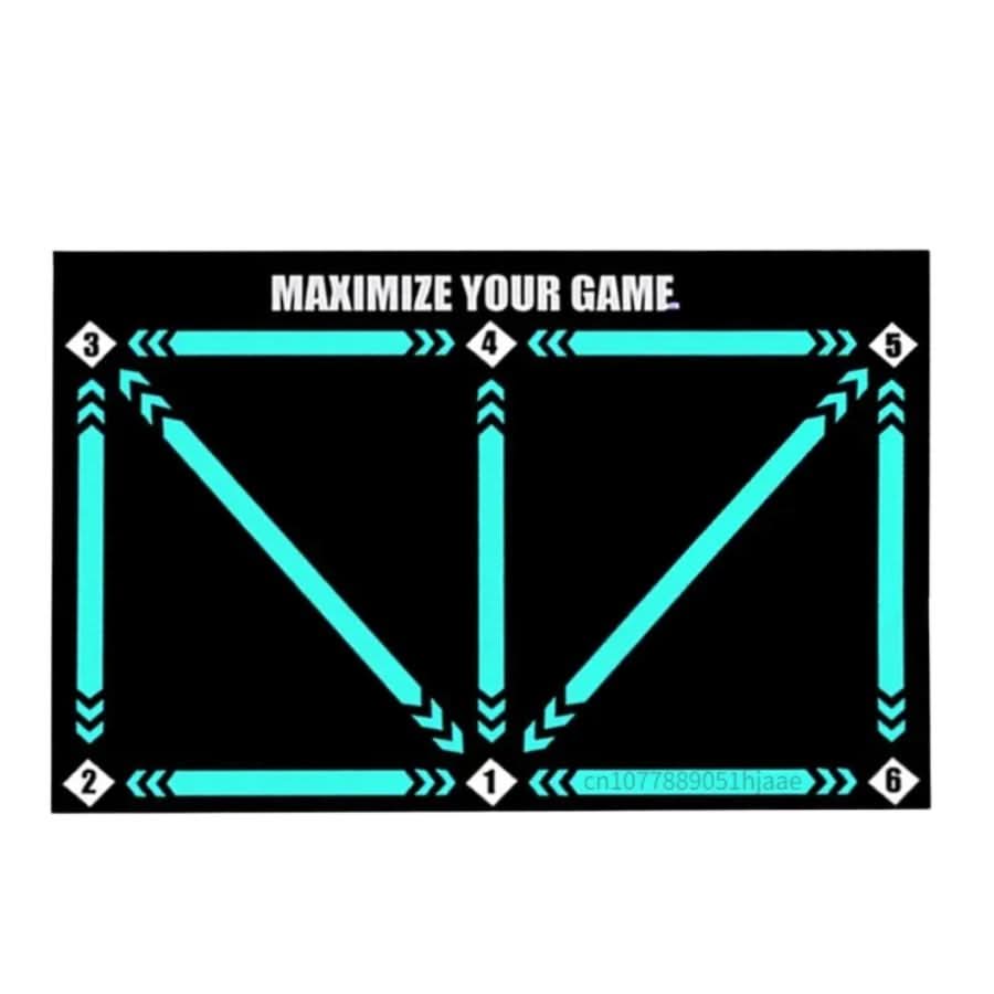 FOOTMASTER Non-slip Soccer Training Mat
