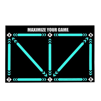 FOOTMASTER Non-slip Soccer Training Mat