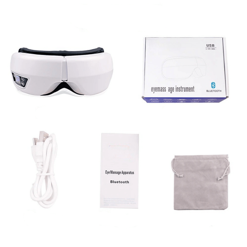 Eyeglow Smart 6D eye massager Air Pressure image with text 2