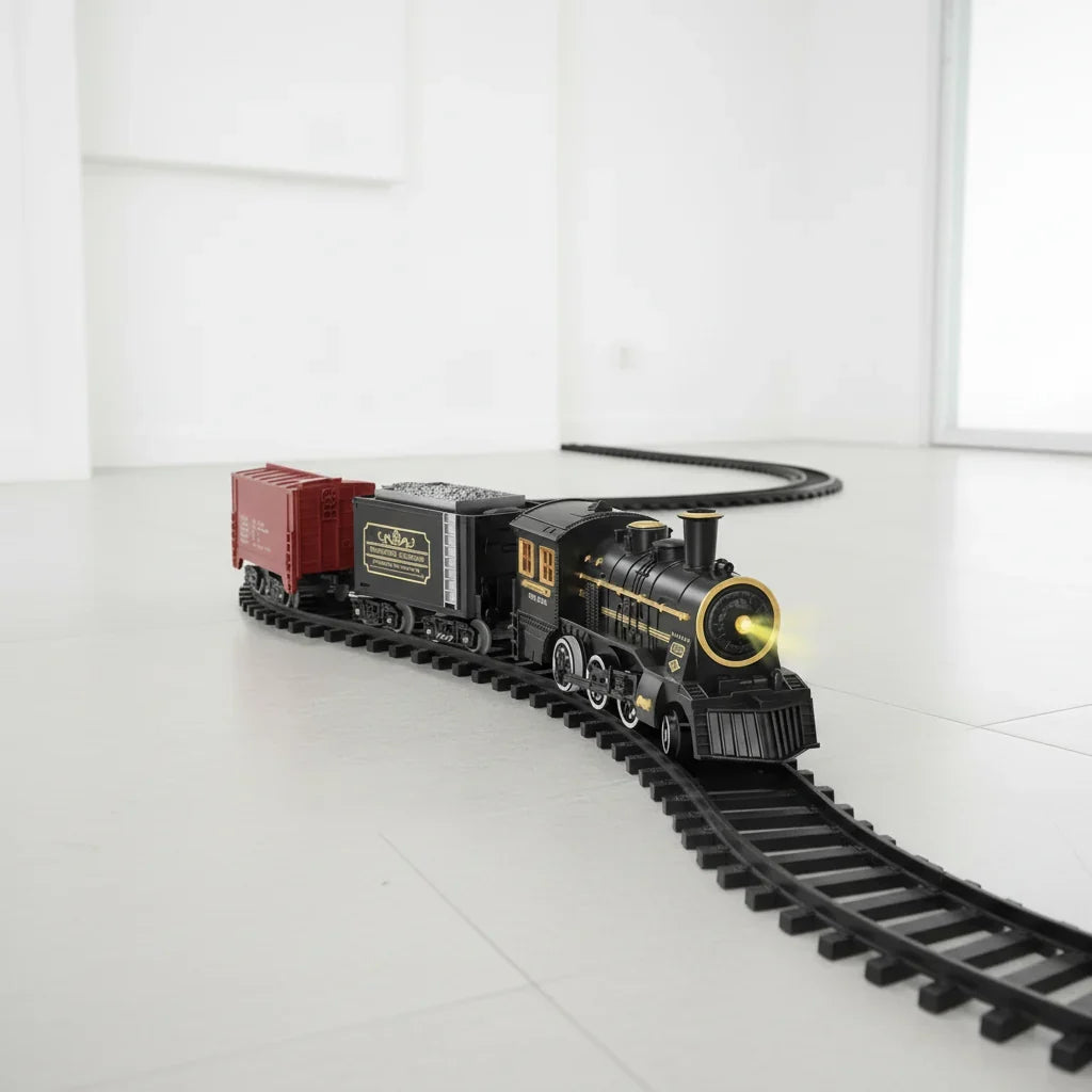 FESTITRAIN Electric Christmas Train Set lifestyle image 3