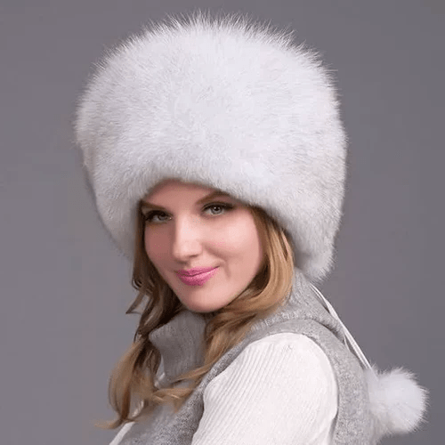 GLACIERA LUX Real Fur Winter Hat