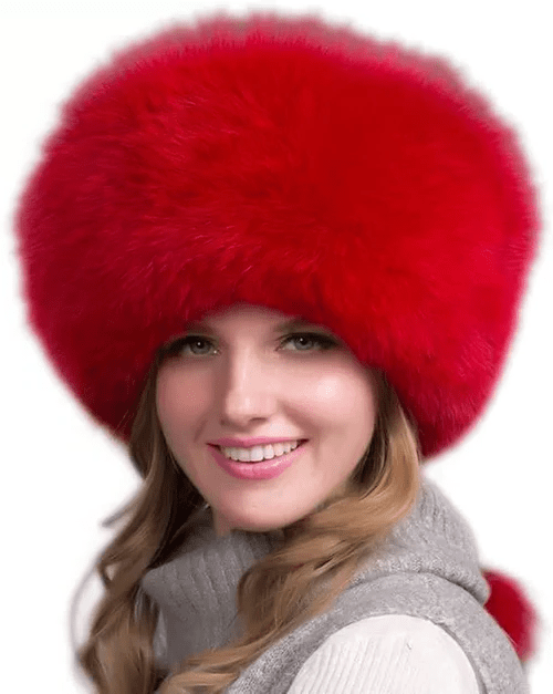 GLACIERA LUX Real Fur Winter Hat