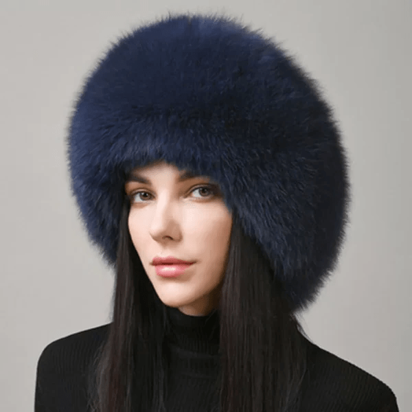 GLACIERA LUX Real Fur Winter Hat
