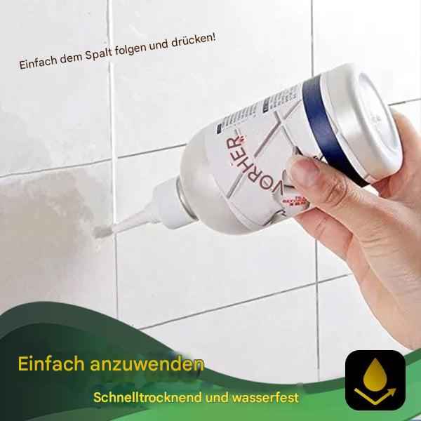 Grout Repair Pen, Waterproof Mold Resistant Tile Grout Filler for Bathroom & Kitchen