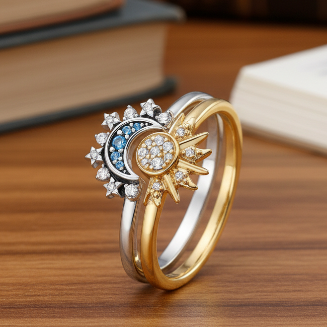 SPARKLING SILVER Crystal Ring
