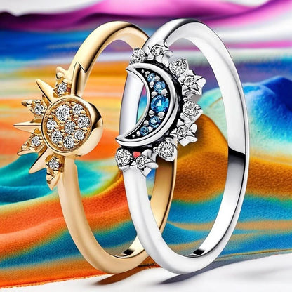 SPARKLING SILVER Crystal Ring