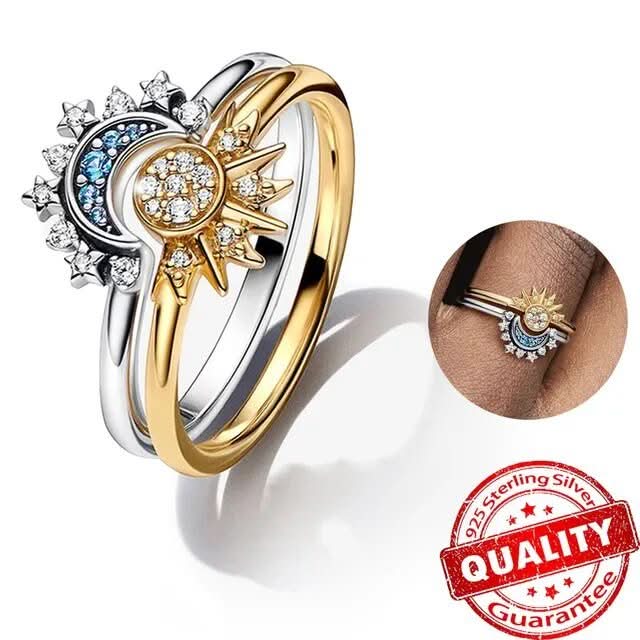 SPARKLING SILVER Crystal Ring