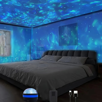 STELLARWAVE USB-powered Starry Sky Projector Lamp
