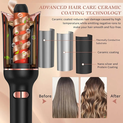 CURLGENIUS Automatic Ceramic Curling Iron