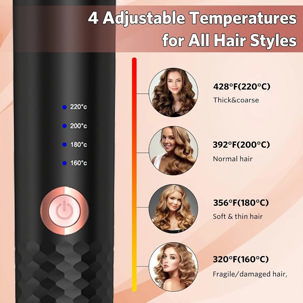 CURLGENIUS Automatic Ceramic Curling Iron