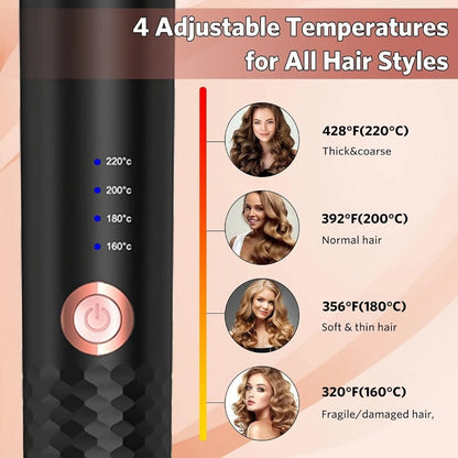 CURLGENIUS Automatic Ceramic Curling Iron