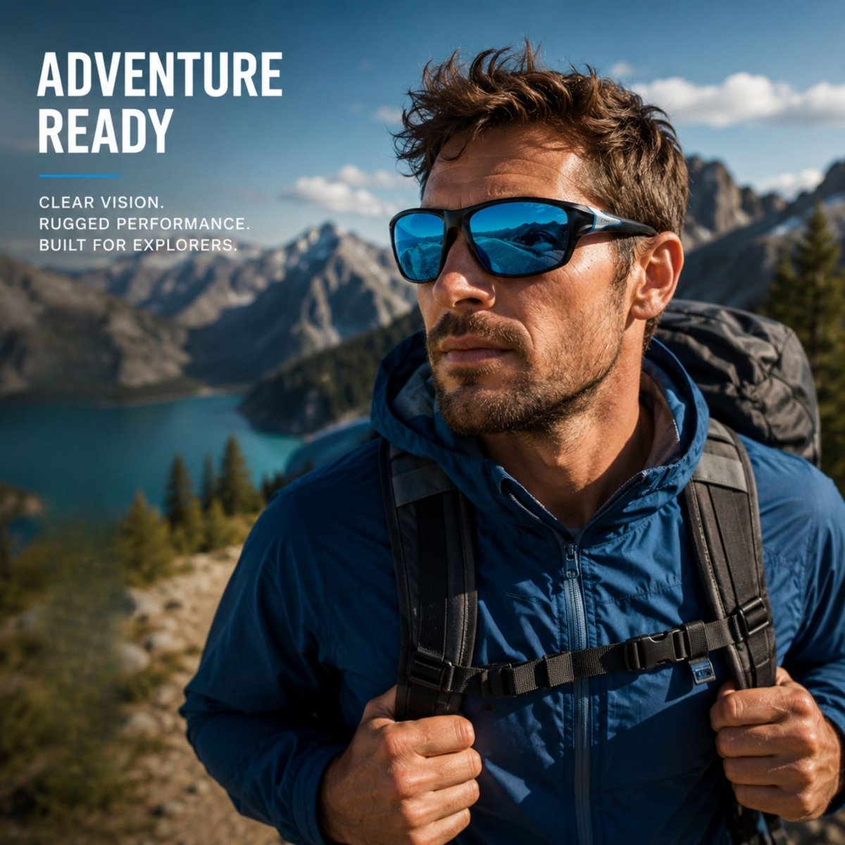 BERGWIND Polarized Sports Sunglasses UV400 Anti Glare