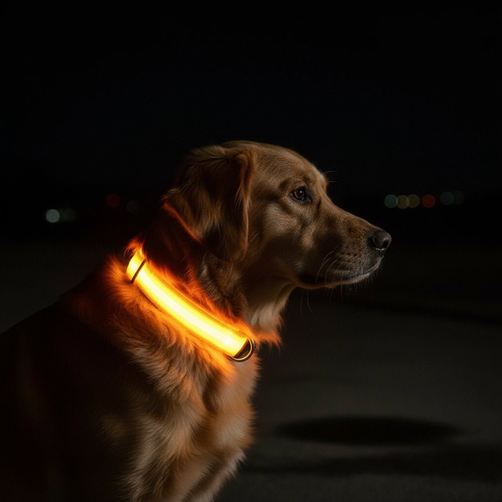 GLOWRUN LED Safety Dog Collar