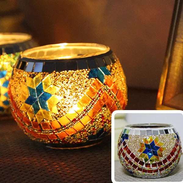 LUMIVASE Glass Candle Holder