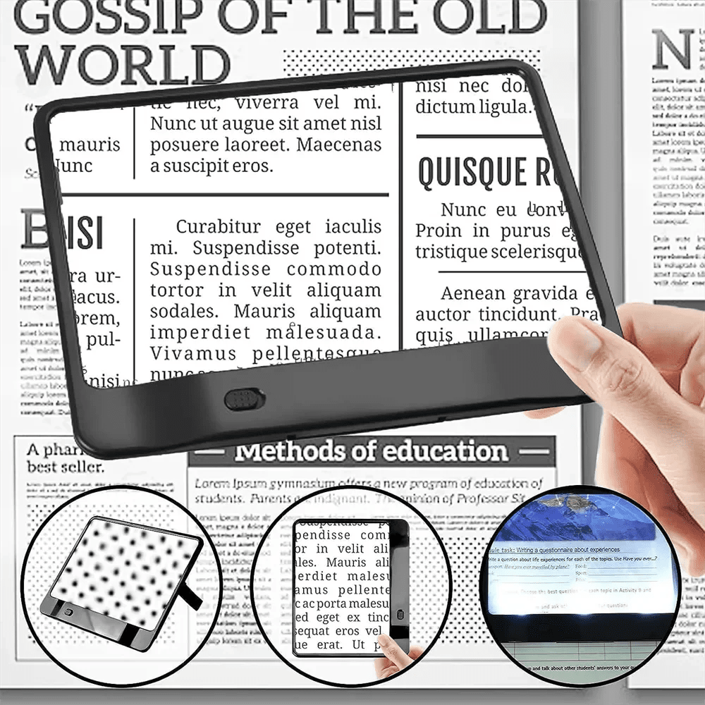 READING AID LED Reading Magnifier