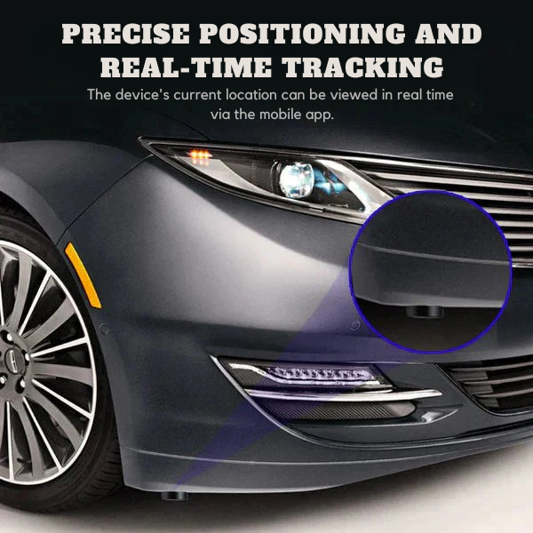 Magnetic GPS Tracker with Real-Time App Tracking