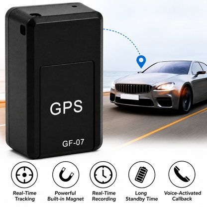 Mini GPS Tracker, No Subscription, Real-Time, Magnetic