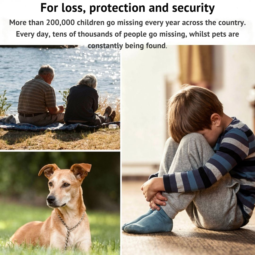 Mini GPS Tracker, No Subscription, Real-Time, Magnetic