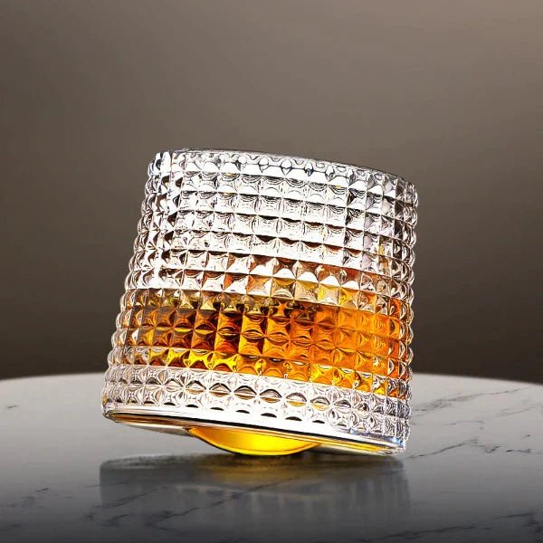 SPINSPIRIT Rotatable Whiskey Glasses