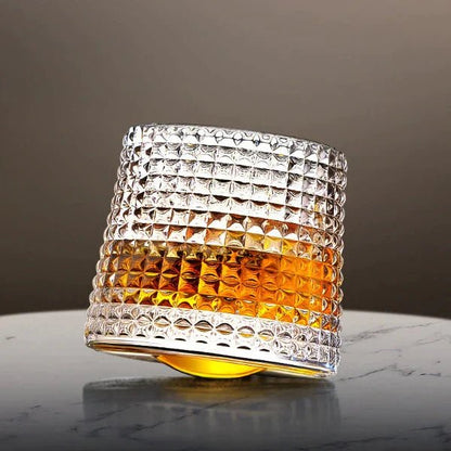 SPINSPIRIT Rotatable Whiskey Glasses