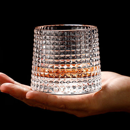 SPINSPIRIT Rotatable Whiskey Glasses
