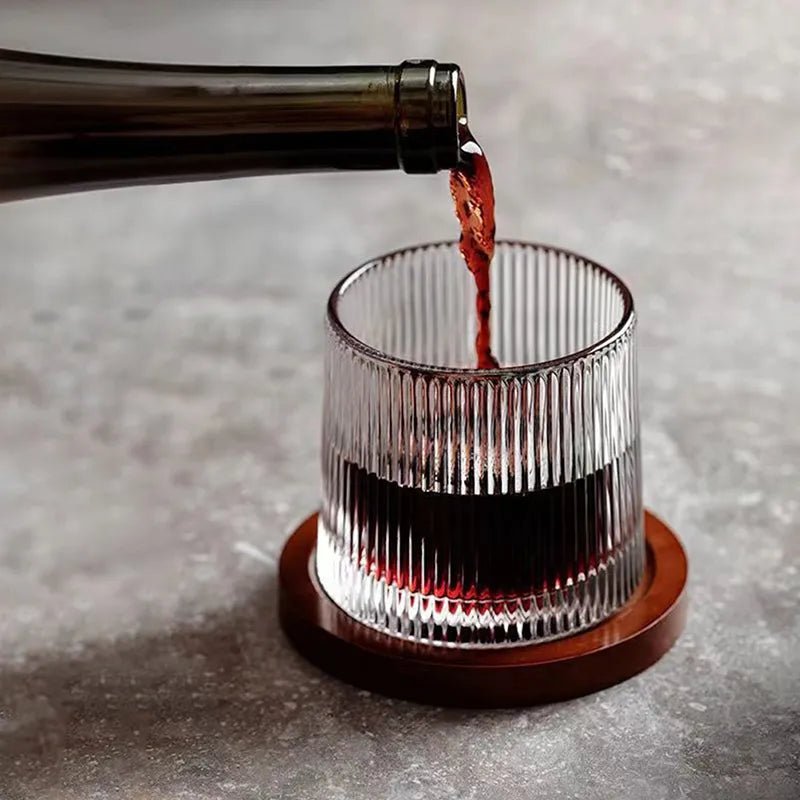 SPINSPIRIT Rotatable Whiskey Glasses