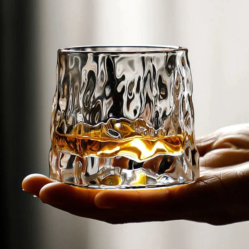 SPINSPIRIT Rotatable Whiskey Glasses