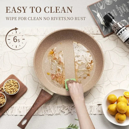 COOKSLATE Non-stick Aluminum Frying Pan