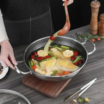 IRONWEAVE Stainless Steel Non-stick Honeycomb Pan