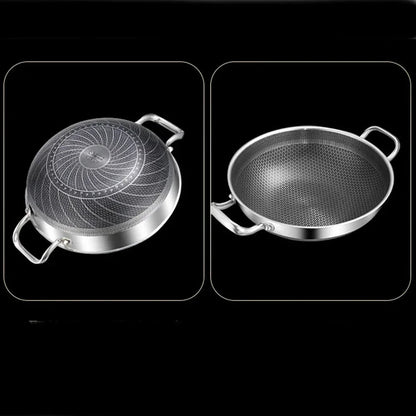 IRONWEAVE Stainless Steel Non-stick Honeycomb Pan