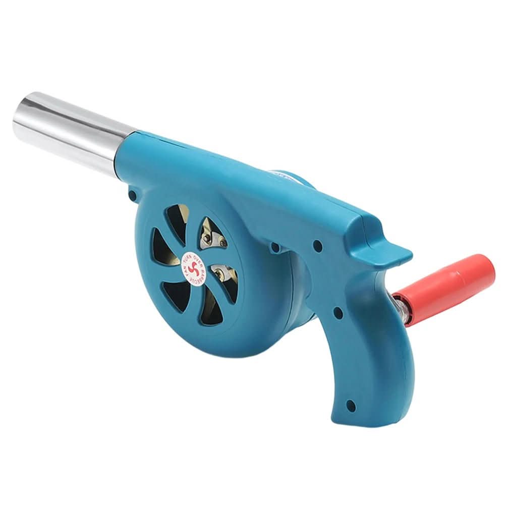 BBQWind Fan Portable Hand Crank Barbecue Fan