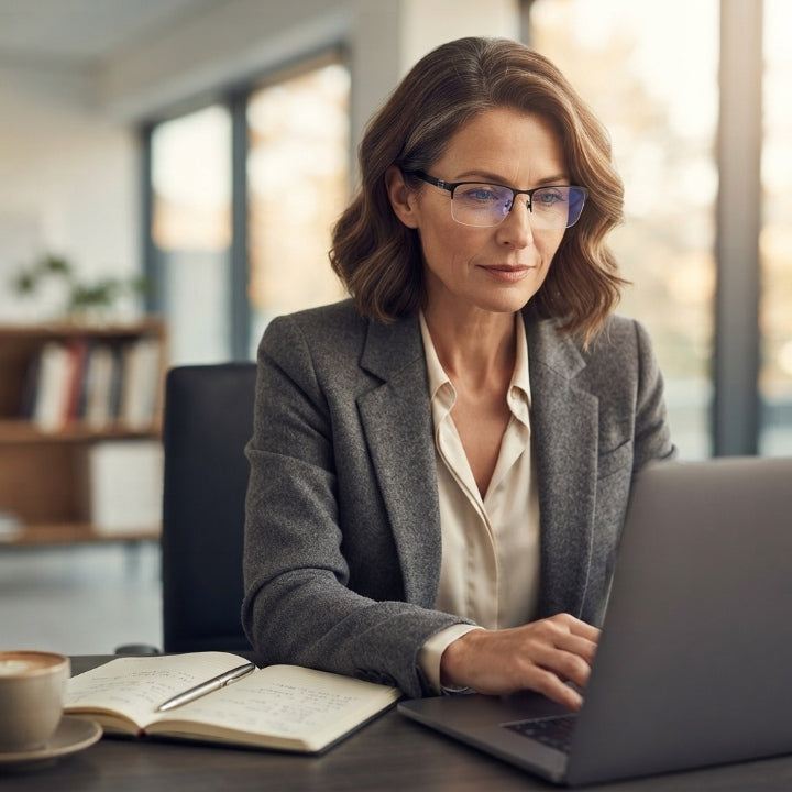 Progressive Reading Glasses, Multifocal Photochromic Readers for Near, Mid & Far Vision
