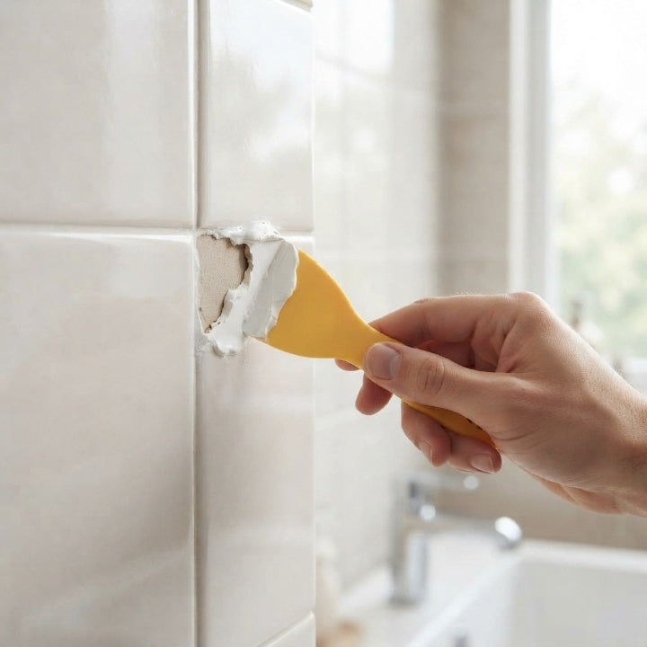 Tile Repair Paste with Spatula and Sandpaper, 100ml