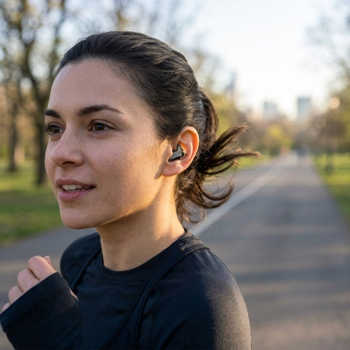 Ultra-Thin Bluetooth Sleep Earbuds, IPX5, 24h Battery