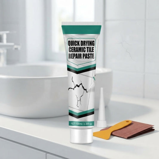 Tile Repair Paste with Spatula and Sandpaper, 100ml
