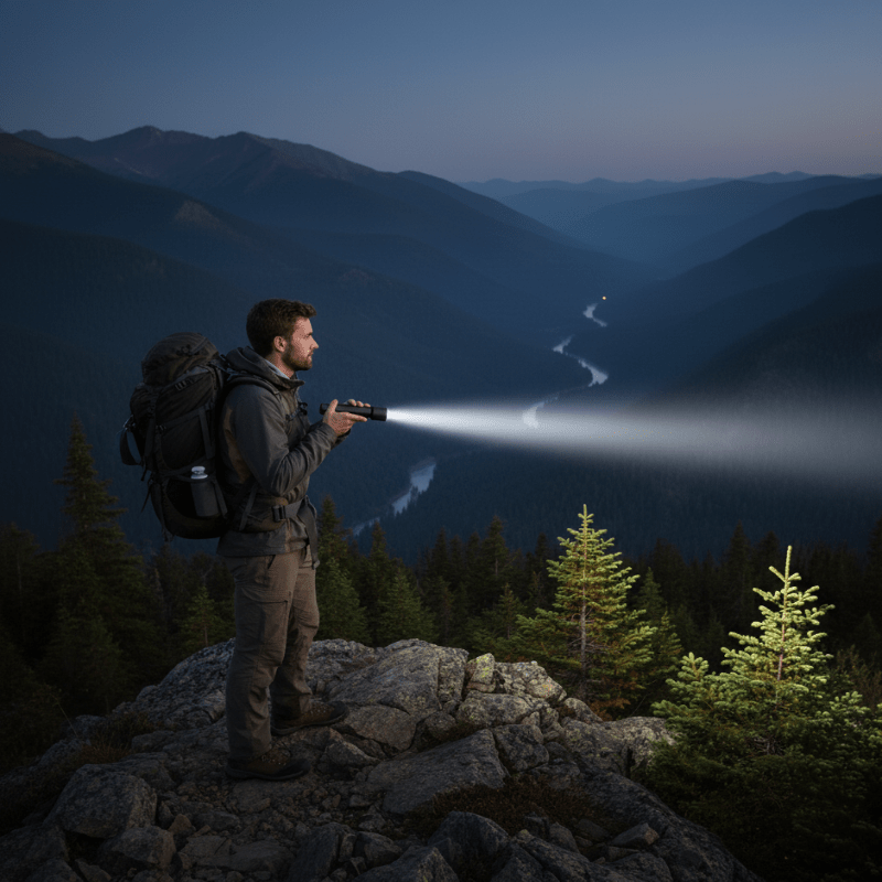 LUMATRON Powerful LED Flashlight