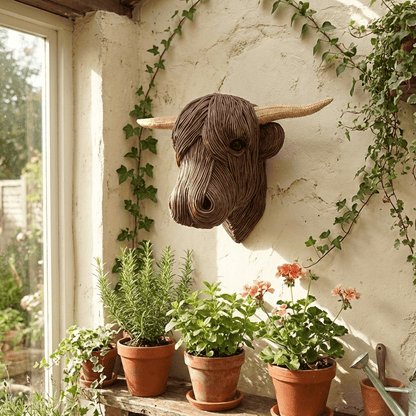 BOVINEART Cow Wall Sculpture
