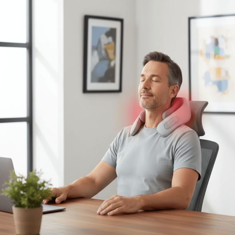TRAPESHIELD Electric Shiatsu Neck & Trapezius Muscle