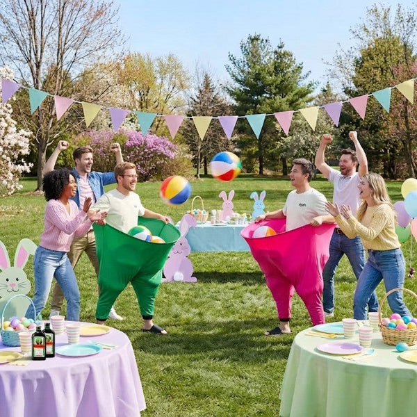 Giant Pants Ball Game, Oversized Catching Game for Outdoor Parties, Kids & Adults