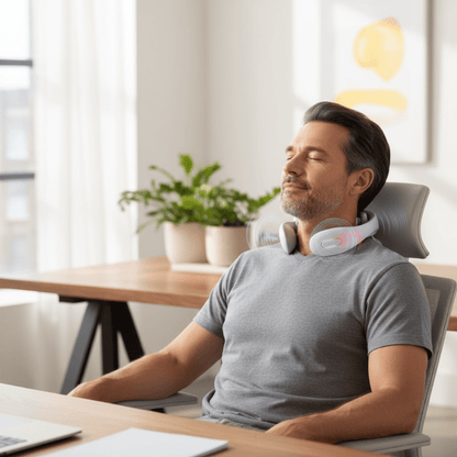 NECKVIBE Smart Vibration & Heat Neck Device