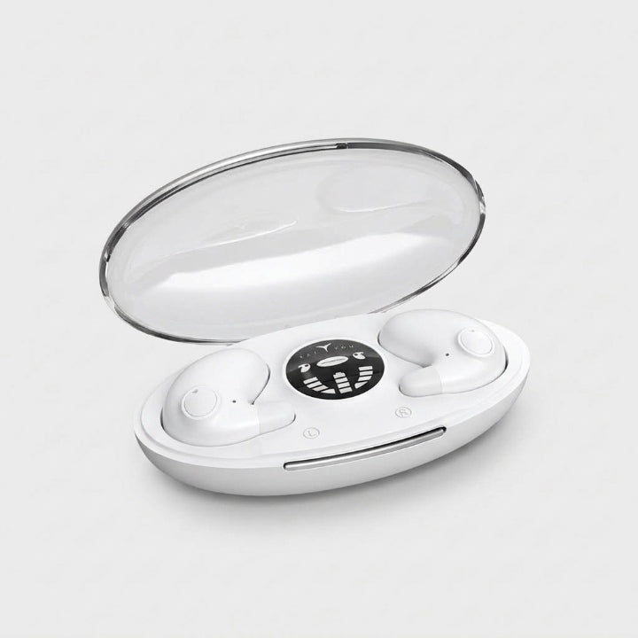 Ultra-Thin Bluetooth Sleep Earbuds, IPX5, 24h Battery