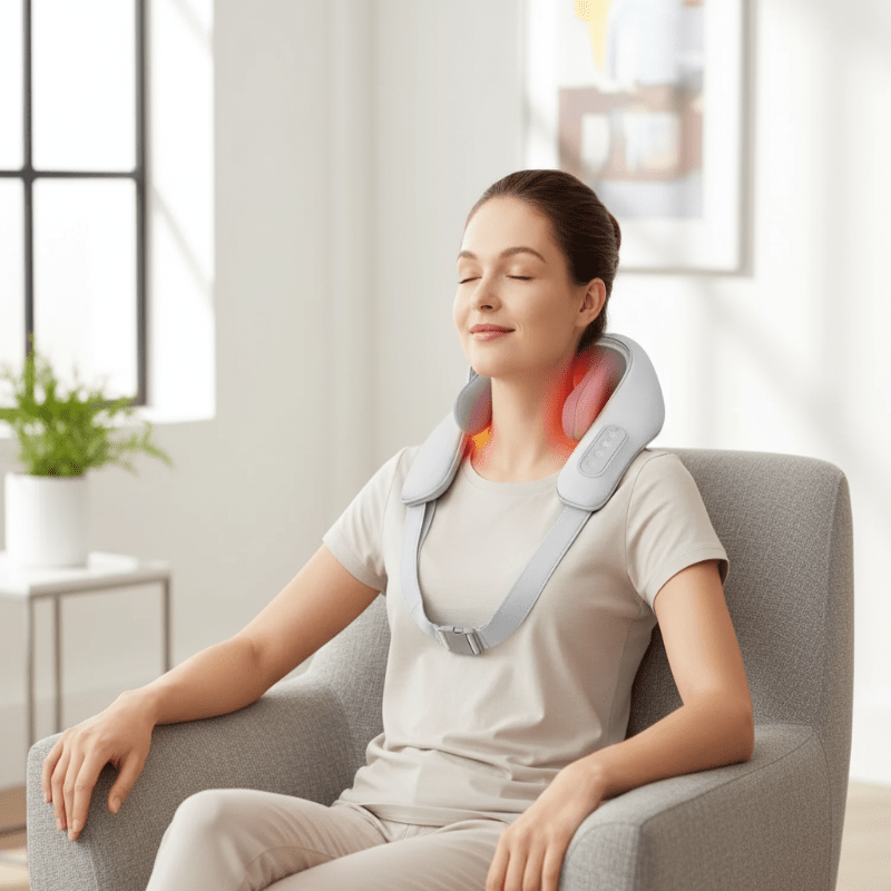 TRAPESHIELD Electric Shiatsu Neck & Trapezius Muscle