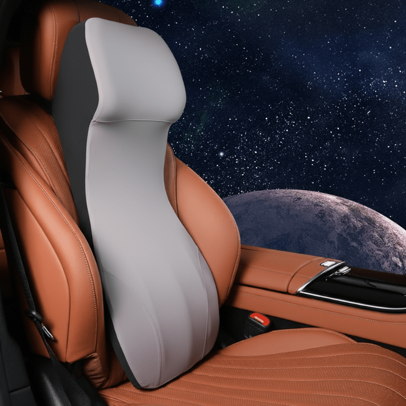 ERGOCARVE Integrated Car Neck & Lumbar Support