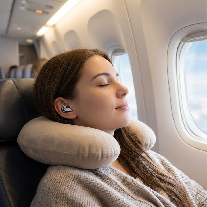 Noise-Cancelling Sleep Earbuds, 24h Battery