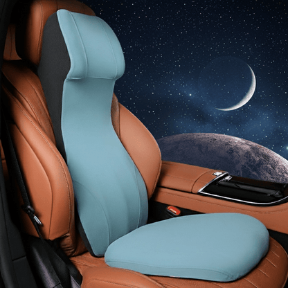 ERGOCARVE Integrated Car Neck & Lumbar Support